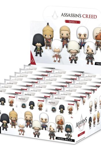 Assassin's Creed 3D Foam Bag Clips Series 1 Display (24)