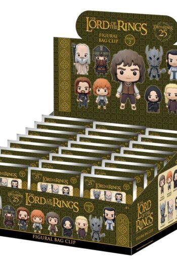 Lord of the Rings 3D Foam Bag Clips Series 2 Display (24)