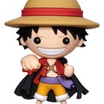 One Piece 3D Foam Magnet Luffy with Cape