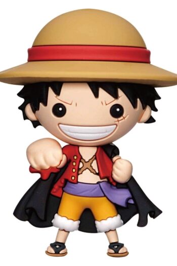 One Piece 3D Foam Magnet Luffy with Cape