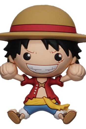 One Piece 3D Foam Magnet Luffy