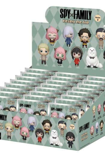 Spy x Family 3D Foam Bag Clips Series 2 Display (24)