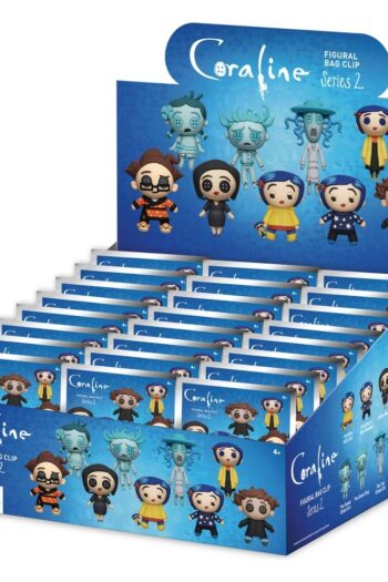 Coraline 3D Foam Bag Clips Series 2 Display (24)