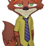 Zootopia 3D Foam Magnet Nick Wilde