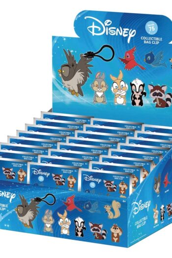 Disney 3D Foam Bag Clips Woodland Characters Series 76 Display (24)