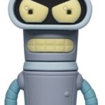 Futurama 3D Foam Magnet Bender