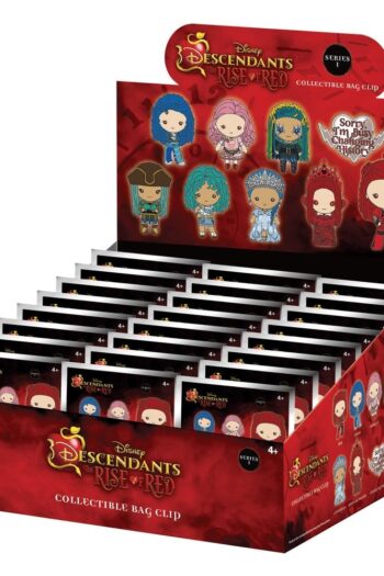 Descendants 3D Foam Bag Clips Series 1 Display (24)
