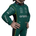 Formula 1 Minix Figure Fernando Alonso (Aston Martin) 12 cm