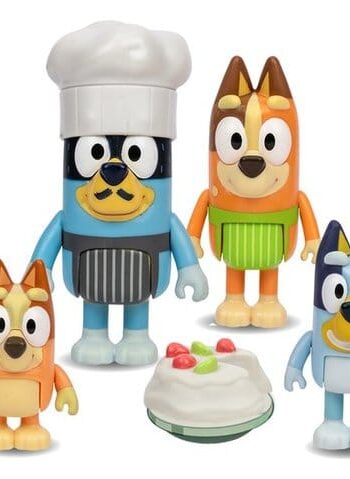 Bluey Lets Play Figure 4-pack Chef Pavlova