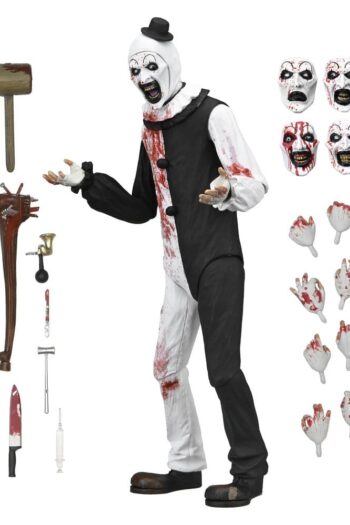 Terrifier 2 Ultimate Action Figure Art the Clown (Blood Splattered) 18 cm