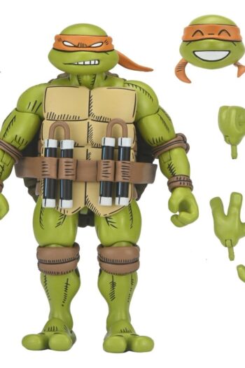 Teenage Mutant Ninja Turtles x Usagi Yojimbo Ultimate Action Figure Michelangelo 18 cm