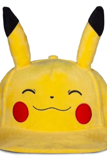 Pokémon Novelty Baseball Cap Smiling Pikachu
