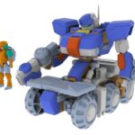 Wolf Fang Sky Fang 2001 Plastic Model Kit TYPE04 Shinryu 10 cm