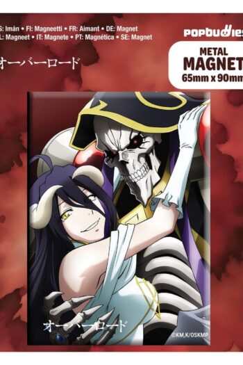 Overlord Fridge Magnet Albedo & Ainz
