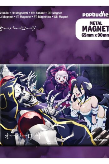 Overlord Fridge Magnet Albedo Having Fun