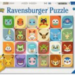 Pokémon Children's Jigsaw Puzzle Pokémon Faces (100 Pieces XXL)