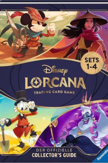Disney Lorcana TCG Book The Official Collector's Guide: Sets 1-4 *German Version*