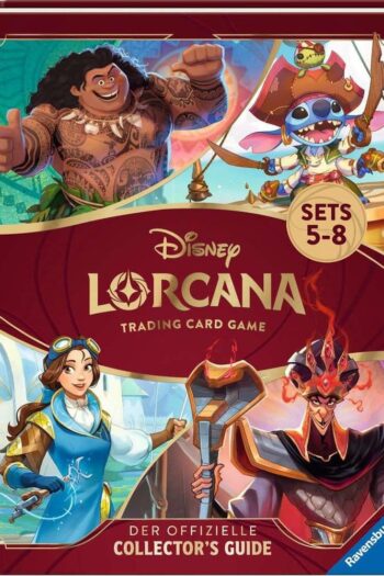Disney Lorcana TCG Book The Official Collector's Guide: Sets 5-8 *German Version*