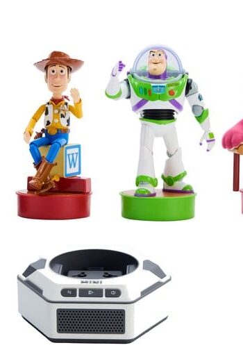 Disney Pixar Toy Story Interactive Robot 30th Anniversary Collector's Set *French Version* 19 cm