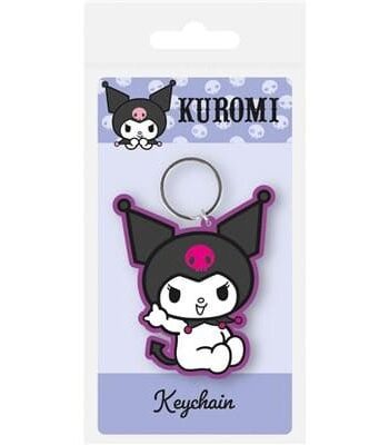 Sanrio PVC Keychain Kuromi Rocking