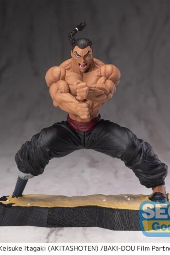 Baki-Dou Luminasta PVC Figure Kaioh Retsu 15 cm