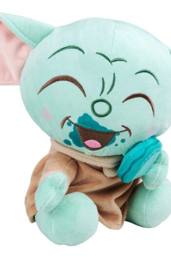 Star Wars Mandalorian Plush Figure Grogu with Macaroon 25 cm
