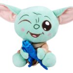 Star Wars Mandalorian Plush Figure Grogu with Lizard 25 cm