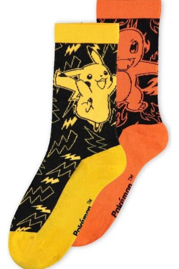 Pokémon Socks 2-Pack Crew 39-42