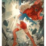 DC Comics Fine Art Print Supergirl 41 x 61 cm - unframed