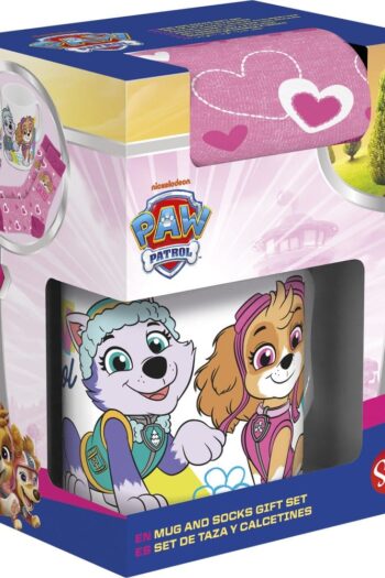Paw Patrol Mug & Socks Set Girl Go Skye