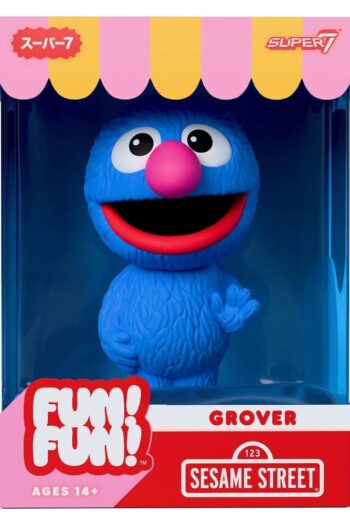 Sesame Street Fun! Fun! Soft Vinyl Figur Wave 01 - Grover 18 cm