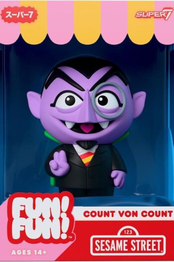 Sesame Street Fun! Fun! Vinyl Figure Wave 01 - Count von Count 18 cm