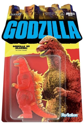 Godzilla Toho ReAction Action Figure Godzilla - 1989 (Blazing) 10 cm