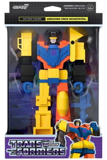 Transformers ReAction Action Figure Devastator 10 cm