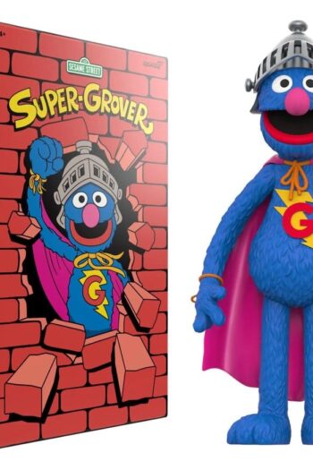Sesame Street Supersize Vinyl Figure Super Grover 36 cm