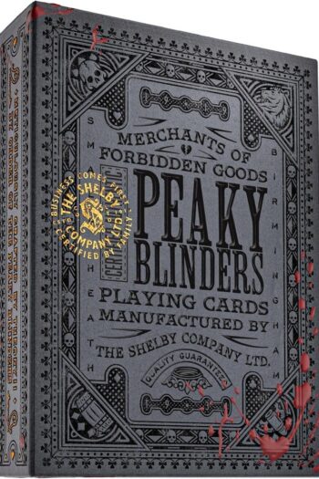 Peaky Blinders Playing Cards Forged In Smoke and Blood