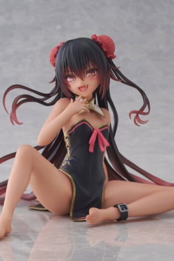 To Love-Ru Darkness Desktop Cute PVC Figure Nemesis (Chinese Dress Ver.) 13 cm