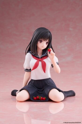 Strawberry 100% Desktop Cute PVC Figure Aya Tojo (School uniform Ver.) 13 cm