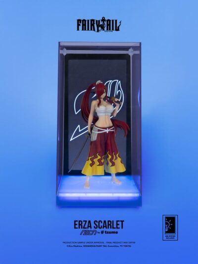 Fairy Tail Neon Figure 1/9 Erza Scarlet 25 cm by Tsume - immagine 2