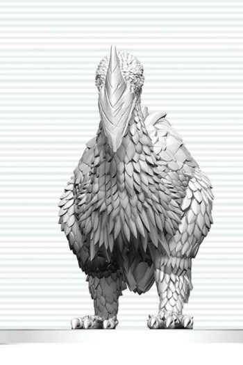 D&D Nolzur's Marvelous Miniatures Mini Figure Axe Beak 4 cm