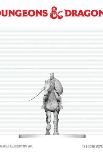 D&D Nolzur's Marvelous Miniatures Mini Figures Nimblewright Steed with Rider 6 cm