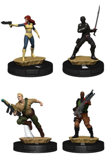 G.I. Joe Hasbro HeroClix Iconix Mini Figures Elite Special Forces 15 cm