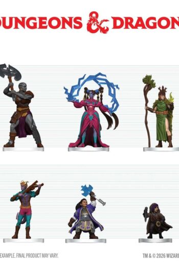 D&D Icons of the Realms Mini Figures Player's Handbook - Spells & Steel Starter Set 20 cm
