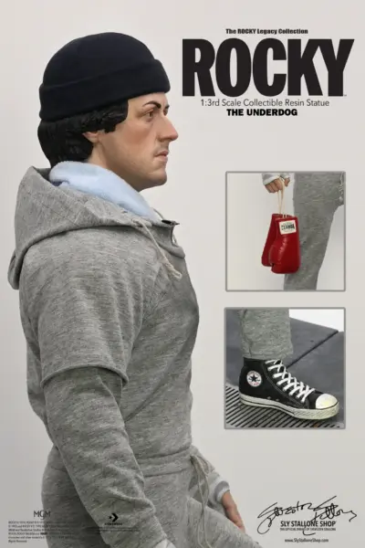 Rocky (1976) The Underdog 1/3 Scale Statue by Sly Stallone Shop - immagine 6