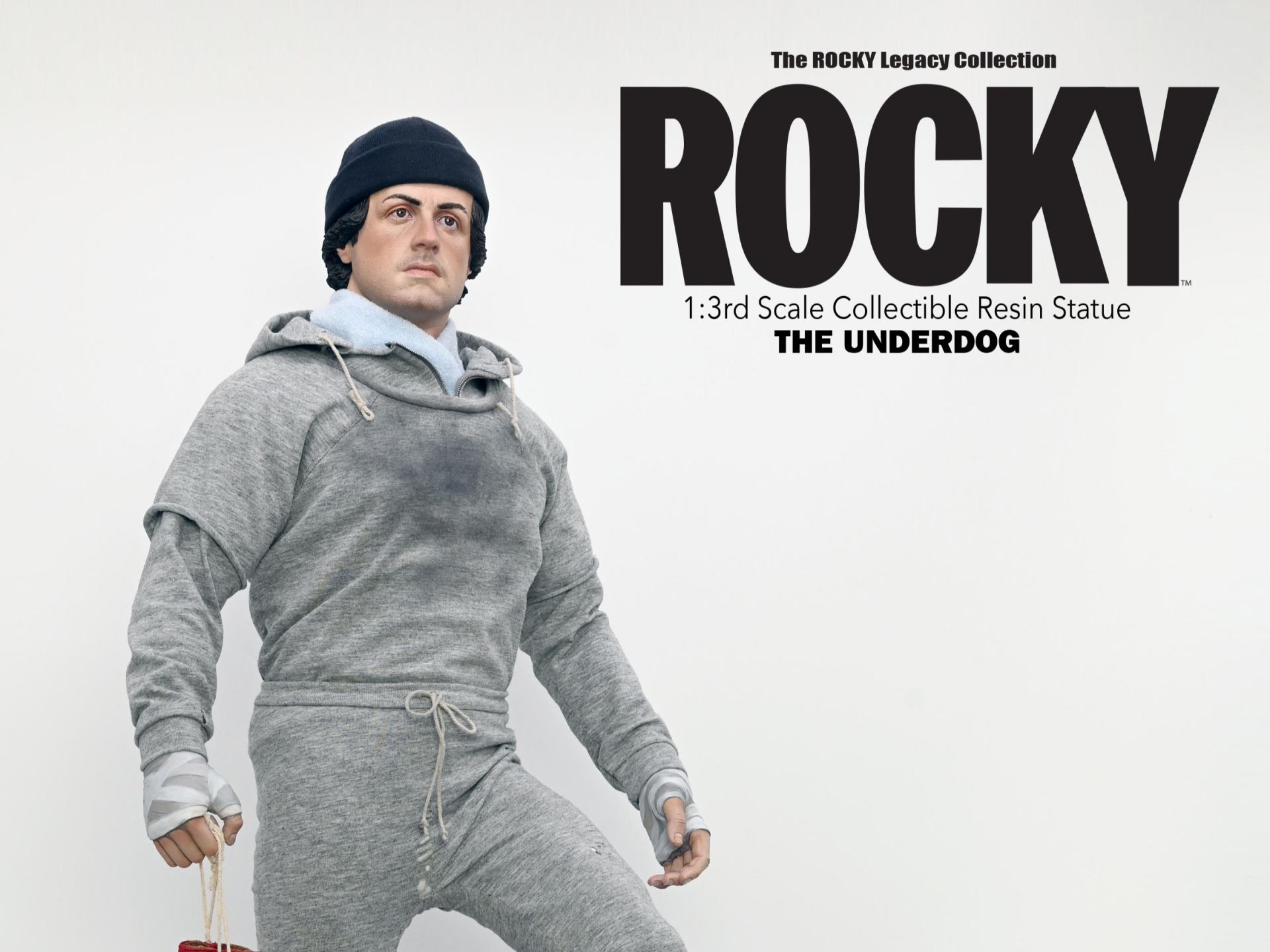 114514__99f22a80 Rocky (1976) The Underdog 1/3 Scale Statue by Sly Stallone Shop - immagine 1