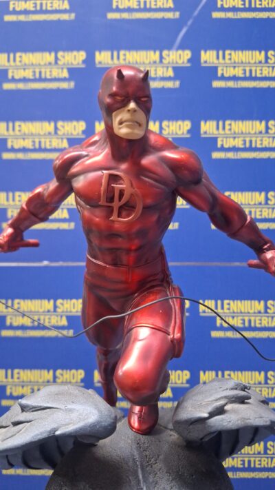 DAREDEVIL STATUE Randy Bowen MARVEL Classic Red Version Limited 822/1500 17.5” - immagine 7