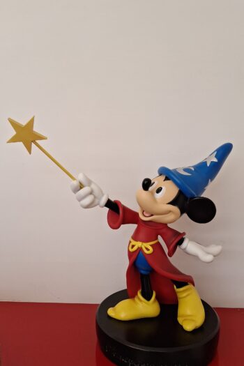 Fantasia Topolino Mickey Mouse Sorcerer's Apprentice Disneyland Paris Disney Big size