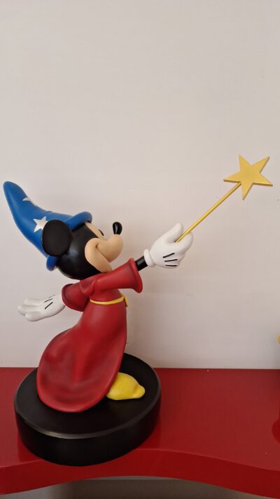 Fantasia Topolino Mickey Mouse Sorcerer's Apprentice Disneyland Paris Disney Big size - immagine 4