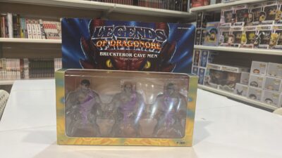 Legends of Dragonore - Brukteror Cave Men Tribe Savage Grunts Army 3-Pack 5.5" Figures Boxed Set by Formo Toys - immagine 3