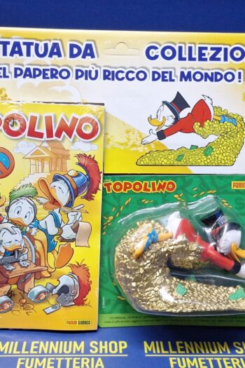 Topolino 3677 + statuetta 3d Zio Paperone Scrooge McDuck by Panini Disney